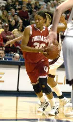 Angela Hawkins set an IU freshman record with 17 rebounds during this week in Hoosier history.