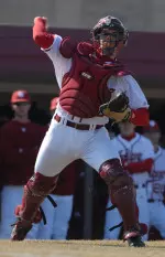 Freshman Josh Phegley had three doubles in Indiana's 6-0 victory over Butler on Wednesday, March 7.