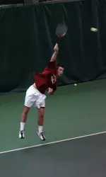 Sophomore Michael McCarthy is 9-3 during the dual-match season.