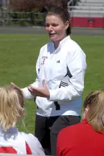 Erika Flanders is entering her third season as an assistant coach for IU Women's Soccer