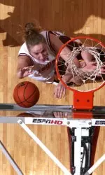 Senior Sarah McKay led the Hoosiers in Big Ten action with 13.9 points per game.