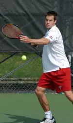 Richter won at No. 1 singles against Purdue last weekend.