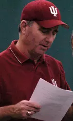 Indiana women's tennis coach Lin Loring picked up his 300th career Big Ten win this week in 2006.