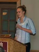 Senior Sarah McKay was named the 2006-07 IU Women's Basketball Most Valuable Player at the April 20 banquet.