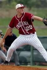 Tyler Tufts will start for the Hoosiers on the mound in game one.