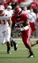 Marcus Thigpen led the Hoosiers with 387 rushing yards last season.