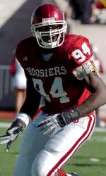Defensive end Victor Adeyanju was taken with the 113th overall pick in the NFL Draft on April 30, 2006.
