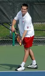 Junior Thomas Richter won at No. 2 singles and No. 1 doubles.