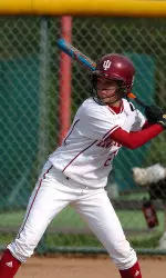 Senior Heather Hohs and the Hoosiers host Indiana State on Tuesday, April 10, at 4 p.m.