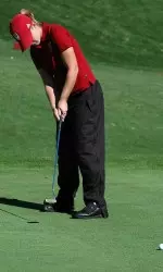 Freshman Kellye Belcher is tied for 13th after the first round of the IU Invitational.