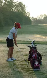 Freshman Kellye Belcher and the Hoosiers finished fourth at the NCAA Central Regional.