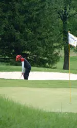 Freshman Anita Gahir led the Hoosiers at the NCAA Championship.