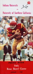 E.G. White helped the Hoosiers to the 1968 Rose Bowl and started for two seasons for Indiana.