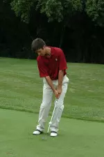 Jorge Campillo teed off Thursday morning at the 2007 Palmer Cup.