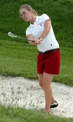 Elaine Harris was named all-region by the National Golf Coaches Association.