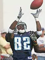 Courtney Roby caught three balls as his Tennessee Titans took on Antwaan Randle El's Washington Redskins.