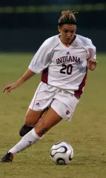 Co-captain Lindsay McCarthy and the Hoosiers began their 2007 preseason with a pair of practices on Wednesday.