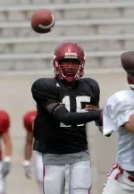 The Hoosiers held their first preseason scrimmage and a meet-and-greet with fans on Saturday afternoon.