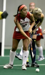 Meg O'Connell scored her first goal of 2007 against Cal on Sunday.