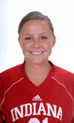 Rachel Titus is in her first year with the Hoosiers after playing a season at Samford.