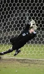 Goalkeeper Chay Cain had six saves for Indiana.