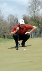 Junior Seth Brandon guided the Hoosiers to sixth place at Inverness with a share of fifth.