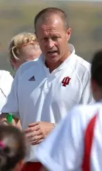 Head Coach Mick Lyon and the Hoosiers will face Ball State on Sunday at Armstrong Stadium.