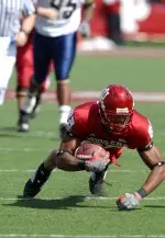 Junior James Hardy has recorded five touchdowns in three games this season.