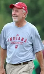 IU Director and Head Cross Country and Track and Field Coach Ron Helmer