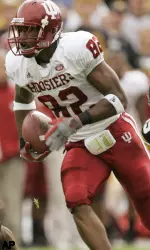 James Hardy caught his seventh touchdown pass on Saturday.