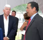 Rush and Sampson at Groundbreaking