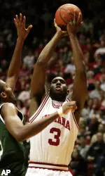 D.J. White scored 22 points and pulled down seven rebounds against the Nittany Lions.