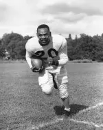 George Taliaferro was a star halfback on IU's first great football team in 1945.