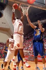 Mike White was one of four Hoosiers that visited Fairview Elementary on Friday.