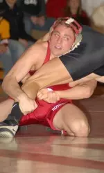 Brandon Becker won his sixth straight match over Wisconsin's Craig Henning, who entered the weekend ranked second in the nation.