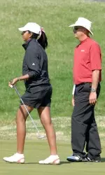 The Hoosiers wrap up play at the Lady Northern Invitational with 18 holes on Sunday.