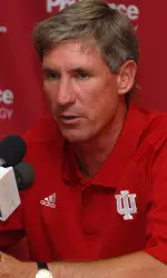 Bill Lynch will join the fight against muscular dystrophy when the Hoosiers battle Northwestern.