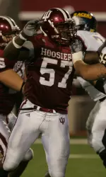 IU's sack leader Jammie Kirlew leads the Hoosiers into Minneapolis on Saturday.