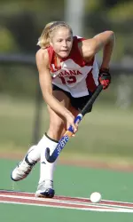 Junior Lucy Ireland came up big in the Hoosiers' win over the Michigan Wolverines.