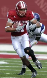 Tandon Doss became the first true freshman receiver to go over 100 yards since 1997 for the Hoosiers.
