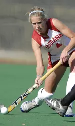 Griswold's assist is her fourth on the season. She leads all Hoosiers in the statistical category.