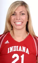 Kelsey Hall recorded a career-high 24 digs in the match