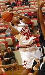 Sophomore Jori Davis netted a team-high 13 points against Xavier.