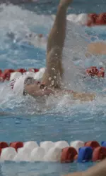 Eric Ress and an NCAA B and personal best time of 4:23.23 in the 500 freestyle.