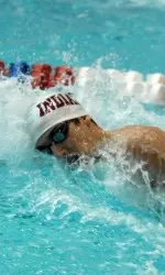 Ante Zoricic's time of 43.98 swimming leadoff on the 400 free relay was a personal best.