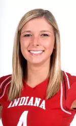 Juli Pierce recorded a team-high digs in the match