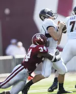 Junior captain Will Patterson registered 10 tackles and three tackles for loss against Central Michigan.