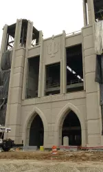 The North End Zone Facility is scheduled for completion in August 2009.