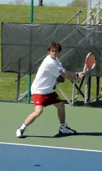 Lachlan Fergusons is one of six Hoosiers yet to suffer a loss in the dual match season