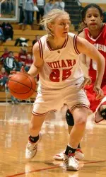 Freshman Haylie Linn scored 15 points against Wisconsin on Jan. 31 in Assembly Hall.